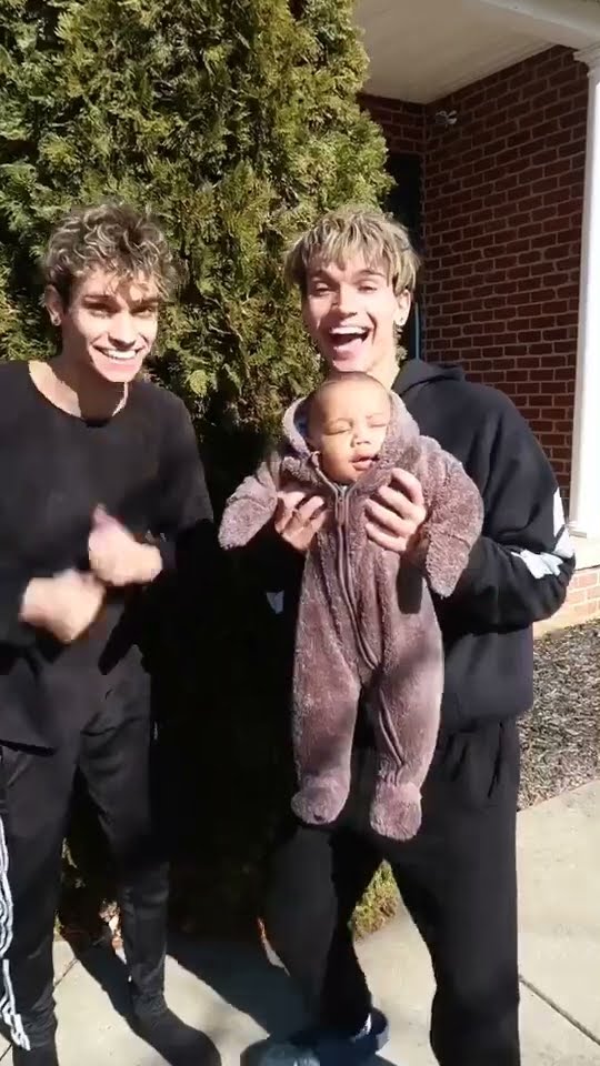 Our first time holding a baby ?