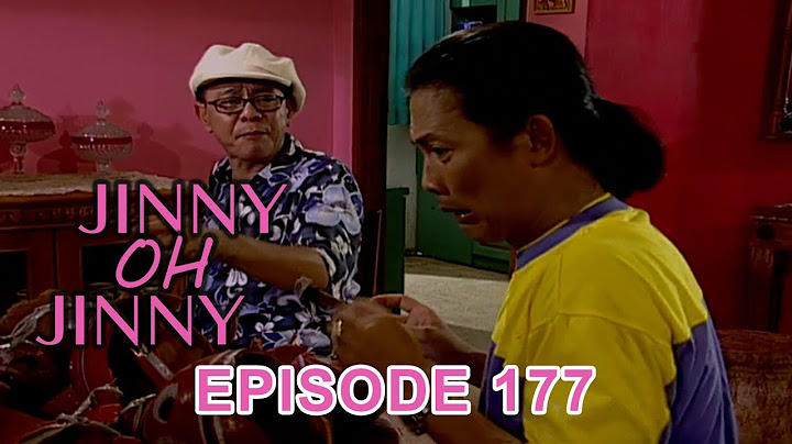 Jinny Oh Jinny Episode 177 - Firasat Buruk