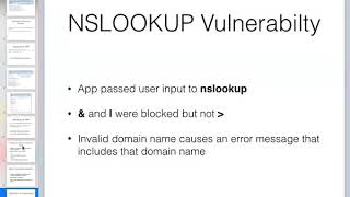 CNIT 129S - Ch 10: Attacking Back-End Components