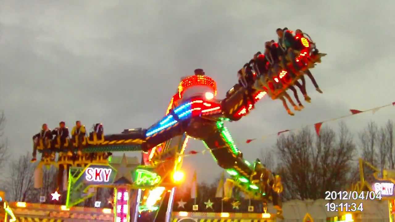 Osterkirmes Dortmund 2012 - Sky Trip - Hartmann - 04.04.2012.MOV