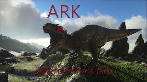 ARK How to revive a dead dino on pc (no mods)  Updated version
