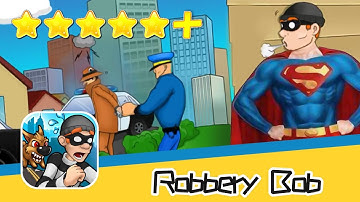 Robbery Bob™ Chapter1 SUPER BOB SUIT Part 4 Walkthrough New Game Plus Recommend index five stars+