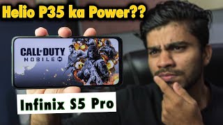 Infinix S5 Pro Call of Duty Mobile Gameplay Review - is Helio P35 Good Enough?