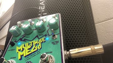 10/18/2021 Experiment #1 Parasit Studio Multiwave Mega pedal