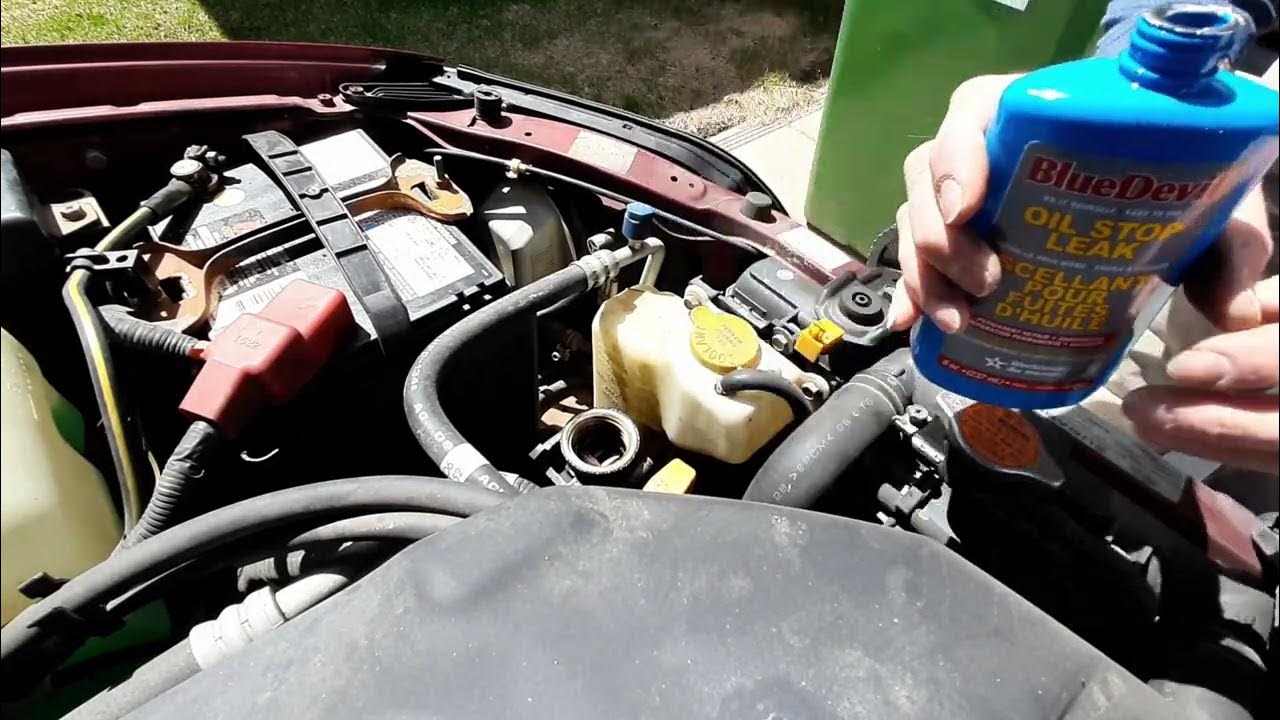 Blue Devil Oil Stop Leak review - YouTube