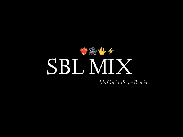 Hatala Dharlaya { SBL MIX } It's OmkarStyle Remix class=