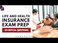 Life Insurance Exam Prep 2026   Practice Test &amp; Study Guide 25 Critical Questions