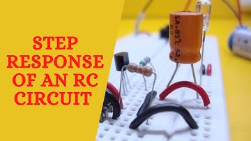 RC Circuit Step Response and its Implementation on NI Multisim Software