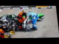 Wreck at Indy Race in Texas.  Coner Daly Reaction