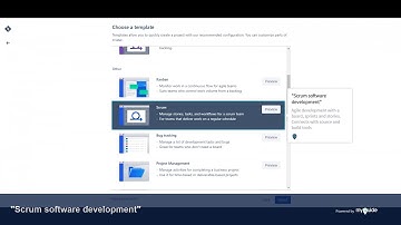 Explore different templates of projects in JIRA