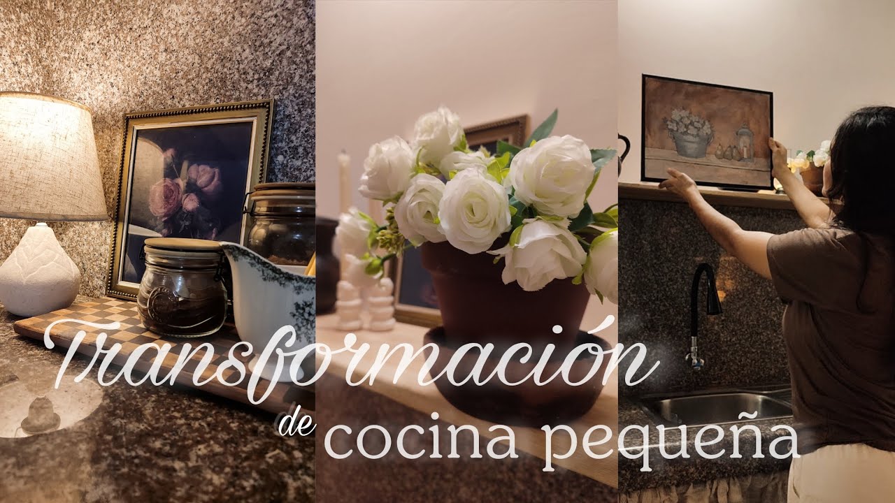 Transformación total de cocina pequeña con bajo presupuesto| Lizbeth home