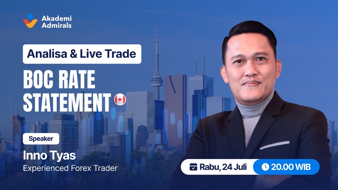 LIVE TRADE BOC RATE - 24 JULI 2024 - YouTube