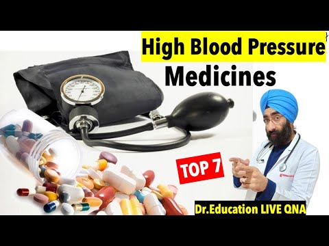 Top 7 Medicines for High Blood Pressure | Hypertension Treatment |