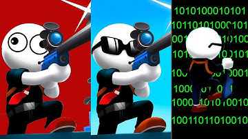 Johnny Trigger: Sniper🔴 - NOOB vs PRO vs HACKER