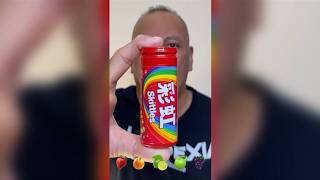 Asmr Skittles The Original Flavor Tube Candy 5 Flavors Eating Soundsoriginal Length