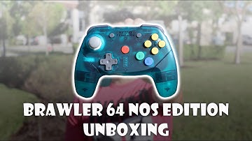 RETRO FIGHTERS BRAWLER64 UNBOXING AND REVIEW| IS THIS THIRD PARTY N64 CONTROLLER 4 SWITCH WORTH IT?