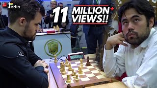The title game | Magnus Carlsen vs Hikaru Nakamura | World Blitz 2019 Playoff Game 2