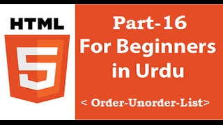 HTML Tutorial Part-16 | ORDER-UNORDER LIST | TECH WEP