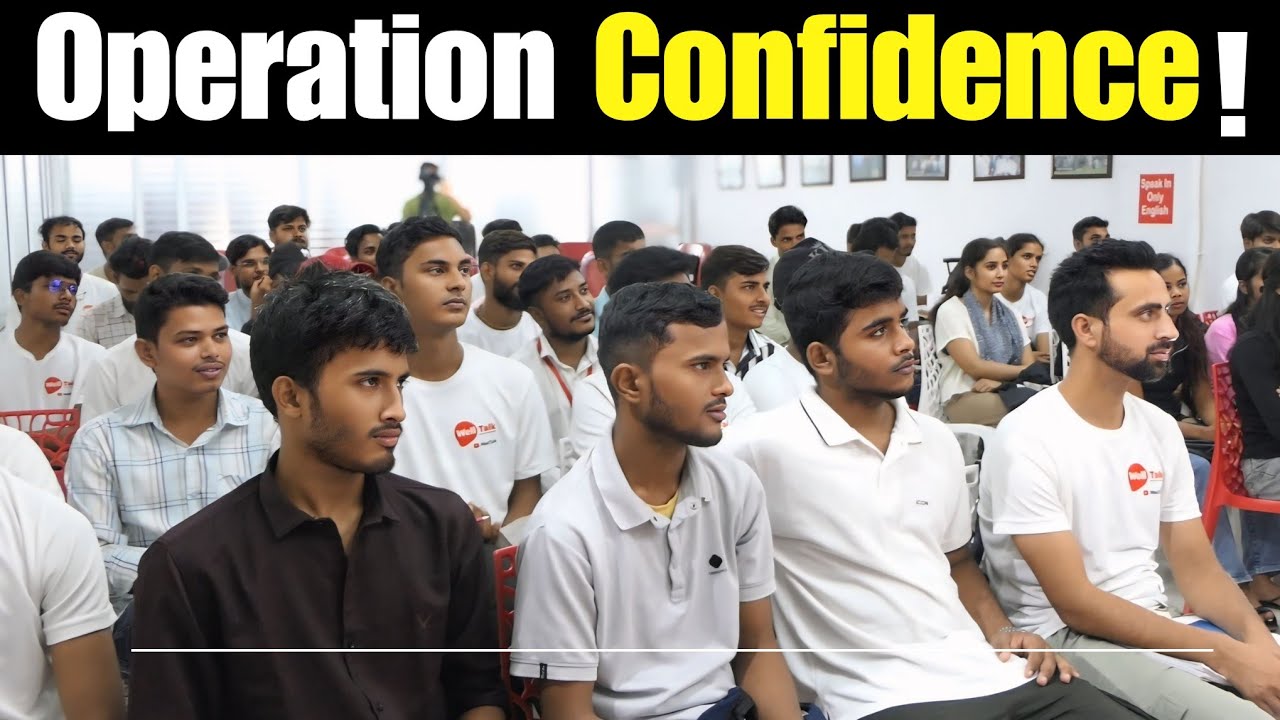 Operation Confidence | Spoken English |  Outdoor activity of confidence building by WellTalk 
