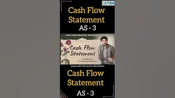 Cash Flow Statement | Accounting standard 3 | B.Com | CA students | Accountancy #himanshunandwani