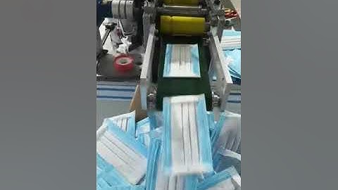 high speed with elastic non woven fabric band  earloop 3/4 players face mask machine 200pcs/min