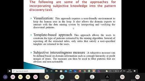 Evaluation of Association