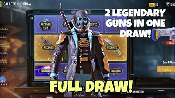 🤯 Buying Full Galactic Duo Draw CODM | Double Legendary Guns Draw is Back COD Mobile!