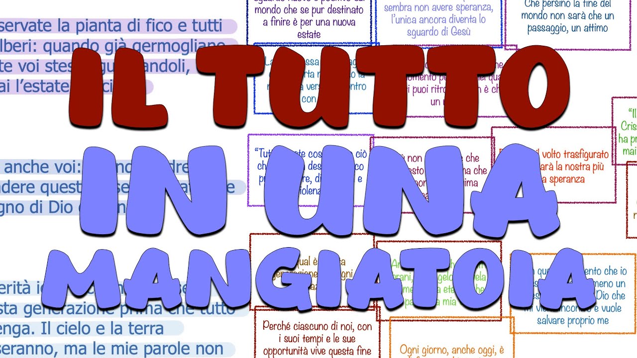 Il Tutto in una mangiatoia (Lc 2,1-14) SANTO NATALE - YouTube