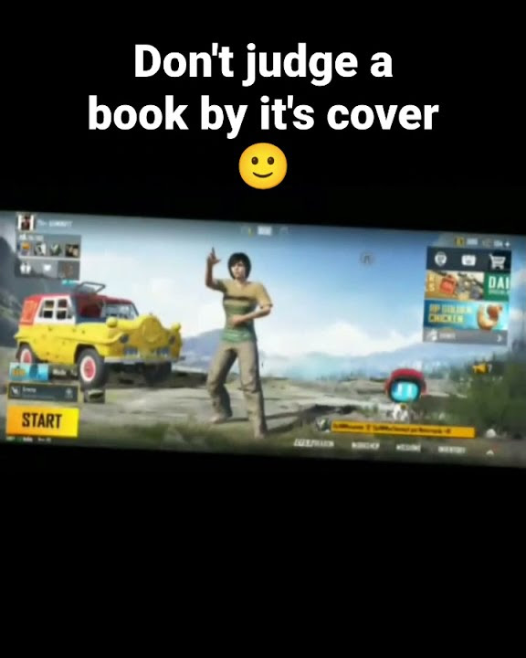don't judge a book by it's cover 🙂 #shorts #youtubeshorts #trending #pubg #noobprank #pubg