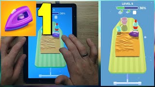 Perfect Ironing Game Part 1 (Android, Tablet Gameplay) Levels 1-10 screenshot 5