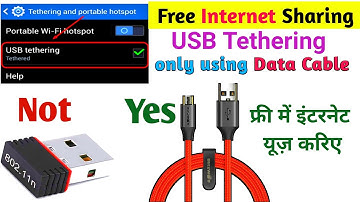 How to share Mobile internet with TV and computer and set_top_box by using USB cable#USB_Tethering
