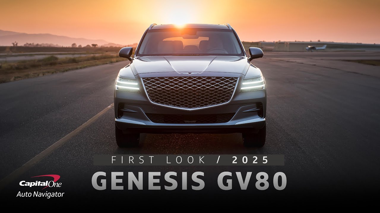 2025 Genesis GV80 First Look | Capital One Auto Navigator
