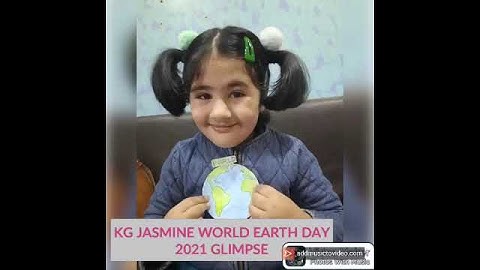 4 Grade KG earth day event dated 22 4 2021