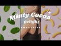 Smoothie healthy recipe easy fast  minty cocoa delight