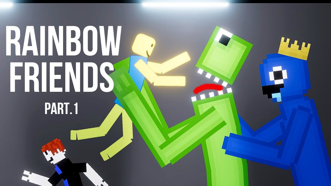 I replaced human arm with Boxy Boo arm - People Playground 1.26 beta 