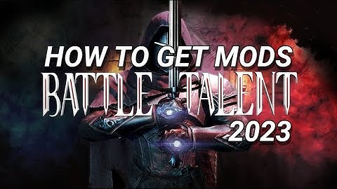 Battle Talent Mod Menu Tutorial // 2023