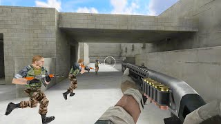 How to use RemingtonM870 & M16A2 fire suppresses terrorists in "Gun Shoot War: Top Offline FPS" screenshot 5