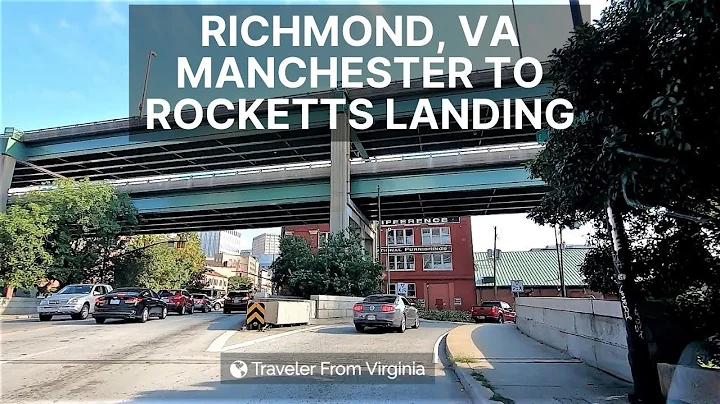 Driving in Richmond, VA - Manchester to Rocketts L...