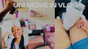 Uni Diaries [ ep1 ] : Uni MOVE IN VLOG | Unpacking | Res Room tour | Shopping | Hauls…