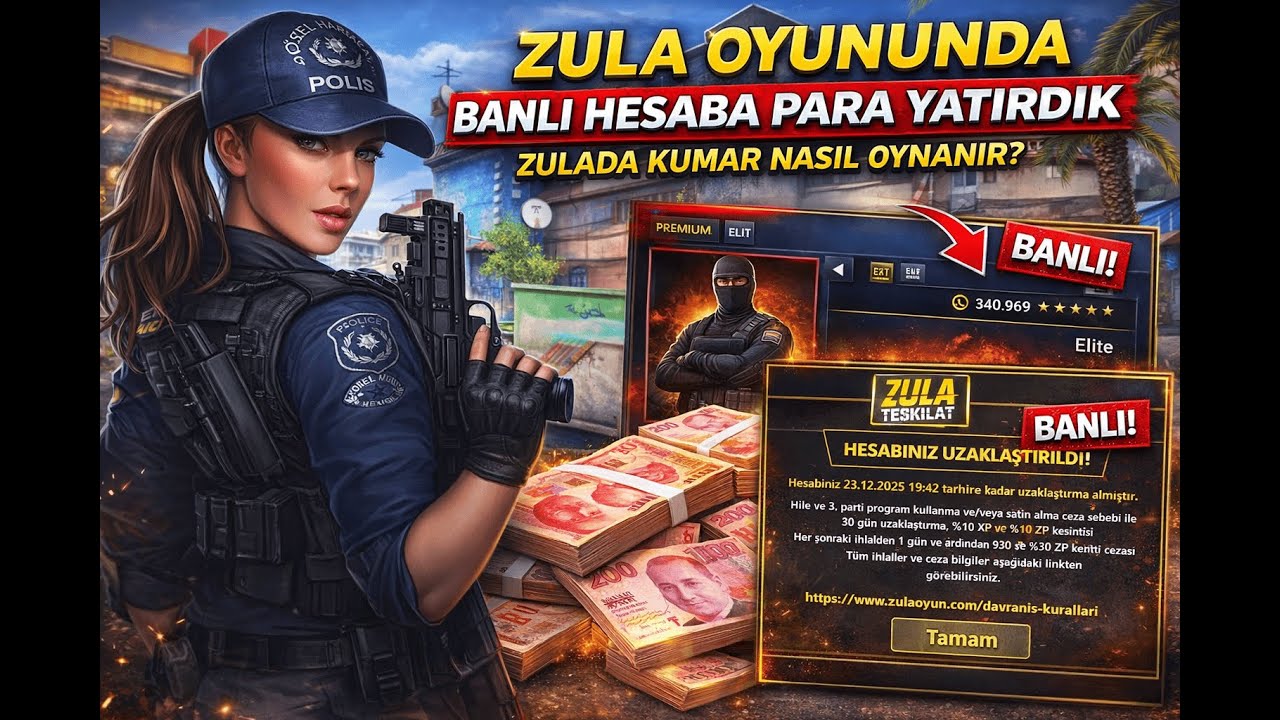 ZULA BANLI HESABA PARA YATIRDIK | Perico Hesap Dizme #1