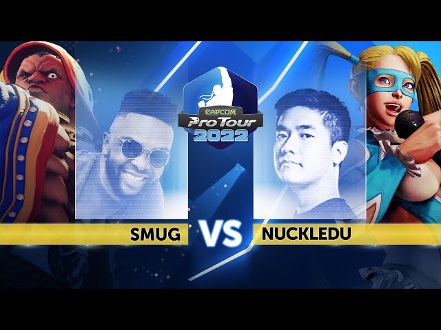 Smug (Balrog) vs. NuckleDu (R. Mika) - Top 8 - Capcom Pro Tour 2022 North America East