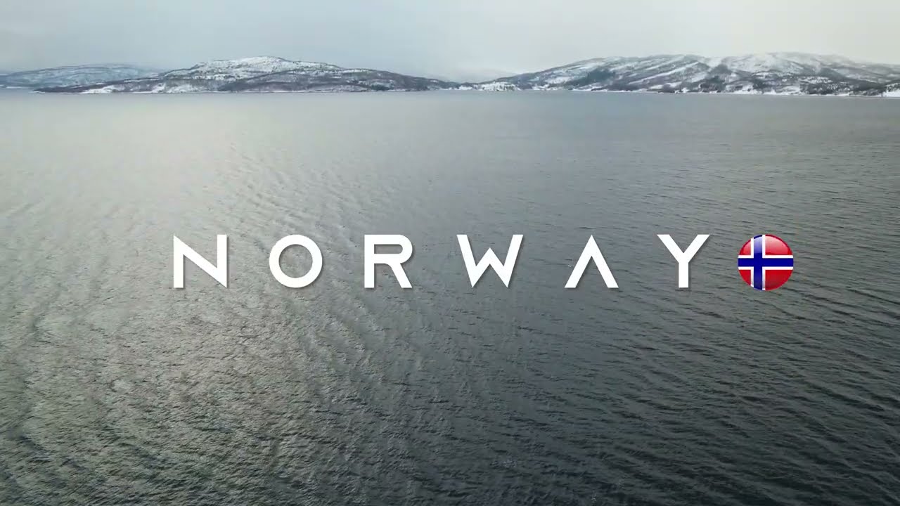 Finnsnes, Senja - Troms - Norway 4K Footage (Drone)