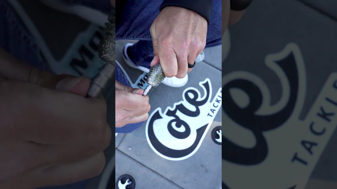 Practice makes perfect when rigging those bigger swimbaits on TUSH..  