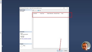 SQL Stored Procedures maken en parameters gebruiken