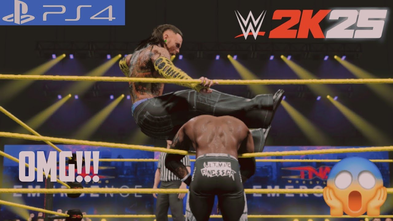 Wwe 2K25 - Jeff Hardy vs Chris Bey - TNA X-Division Championship | Full Match Gameplay