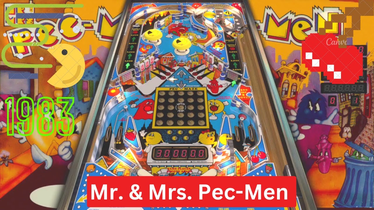 Mr. & Mrs. Pec-Men VPX (LTD do Brasil, 1983) 1.0.0 - YouTube