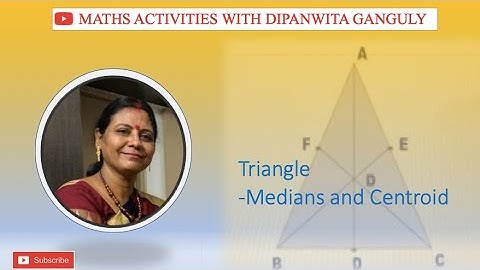 Triangle (Part 4 )Medians and Centroid