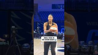 👀 Angel Reese warms up | Atlanta Dream WNBA women's basketball #shorts #short #basketball #wnba
