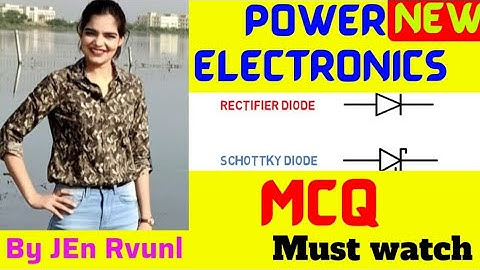 MCQ series on power electronics | Important for RVUNL, UPPCL, PSPCL, UJVNL, UPSSSC JE  RSMSSB JE  🔥