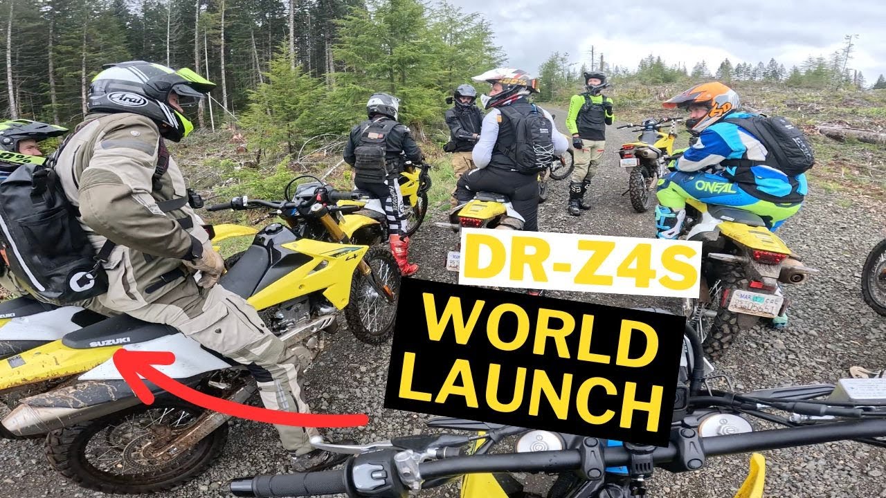 I travelled 7000 miles to RIDE here | DR-Z4S World Launch in the
